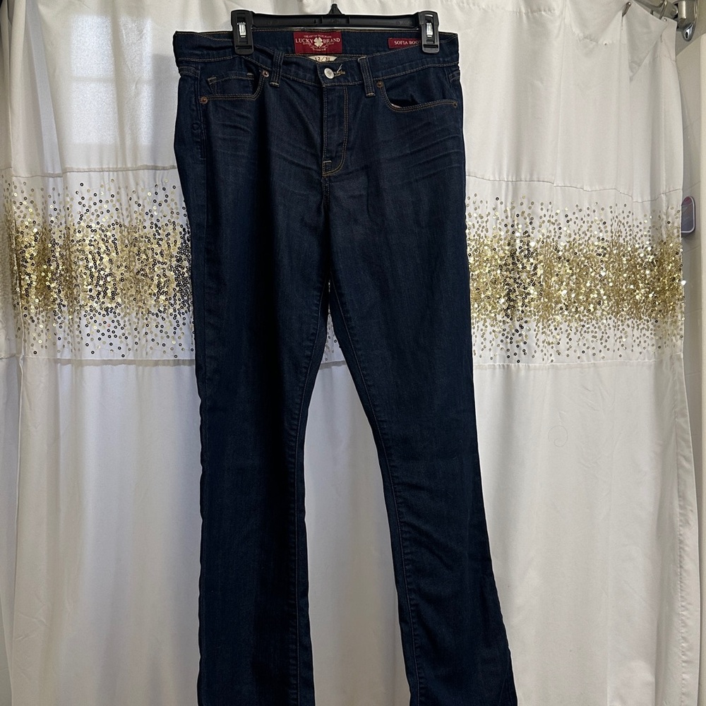 Lucky Brand Women's Deep Indigo Boot Cut Jeans